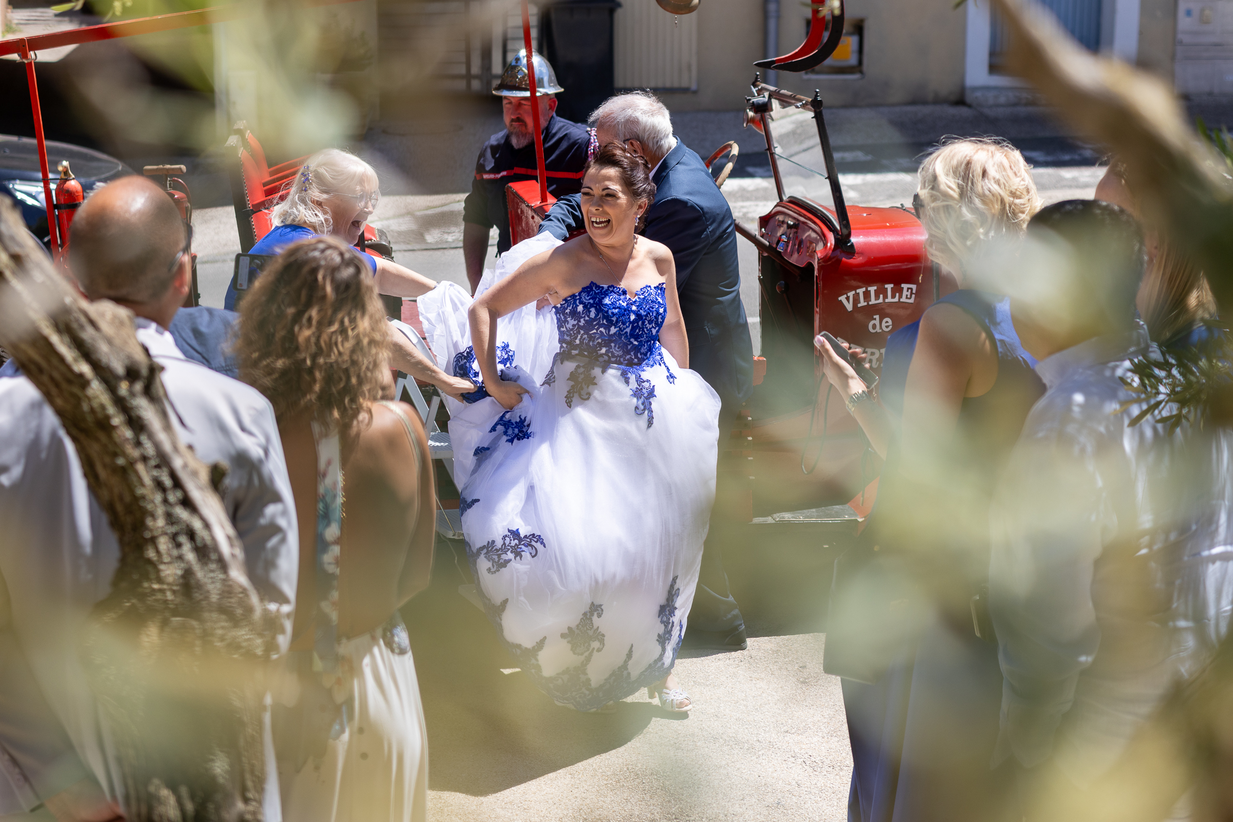 mariage sortie mairie
