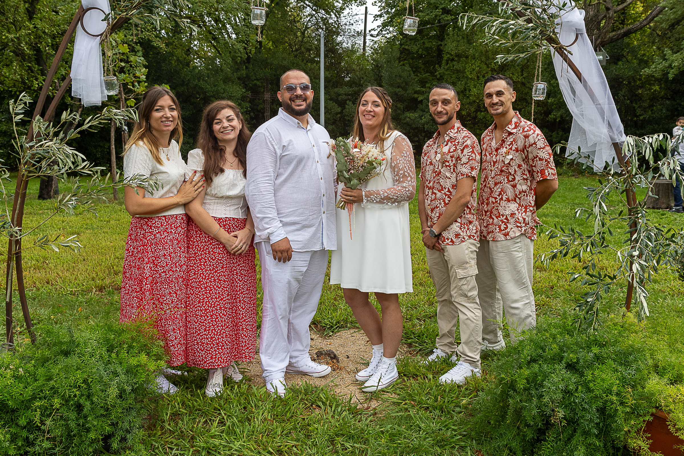 mariage photo témoins